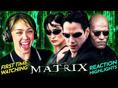 Nicki uploading herself into THE MATRIX (1999) Movie Reaction FIRST TIME WATCHING