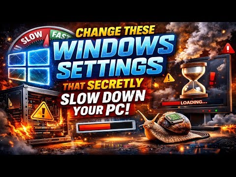 Change these 5 Windows Settings that Secretly Slow Down Your PC!