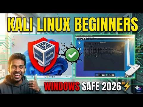 ✅How to Install Kali Linux in VirtualBox (2026) – Step-by-Step for Beginners