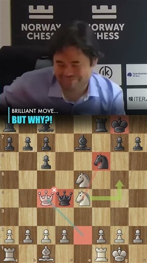 BRILLIANT... BUT WHY? Qc4+!! | Magnus Carlsen vs GM Daniel Naroditsky #Shorts #Chess