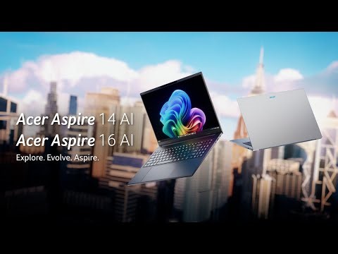 Aspire 14 and 16 AI | Intel® Core™ Ultra Series 3 Processors | Acer