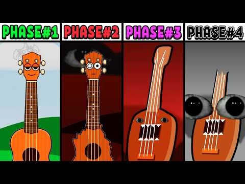 All Phases in New Incredibox Sprunki Oc of Ukulele: From Phase 1 to Phase 4