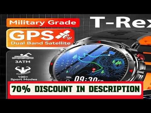 #2025 New Professional GPS Sports Smart Watch Outdoor RIDE Run GPS track Swim Watchs Compass Altime