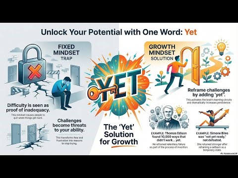 The Power of “Yet” | How a Growth Mindset Turns Struggle into Success