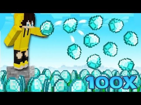 🤫 Minecraft But Throwing Items Get DOUBLED! 😱 | Overpowered Duplication Challenge