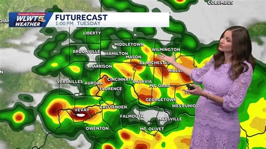 Severe storms possible Tuesday in Cincinnati
