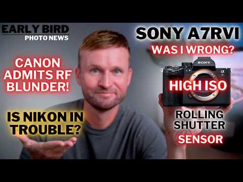 Canon Admits Their WORST RF Mistake | Was I WRONG About The A7RVI? | Is Nikon In TROUBLE?