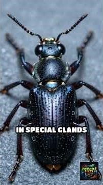 The Beetle That Blows Itself Up