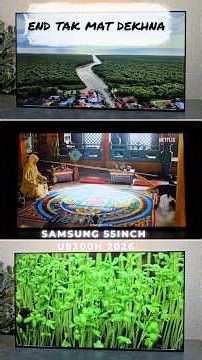 Samsung 55 Inch Crystal Uhd 4k Smart Tv | Samsung UA55U8300HULXL 2026 | Samsung 55 Inch Tv