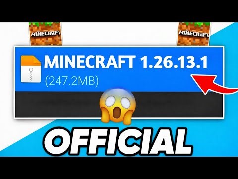 Minecraft Patch 26.13 review | Minecraft Patch 1.26.13.1 | Shader Fix, Baby Mobs Hotfix, and Update😍