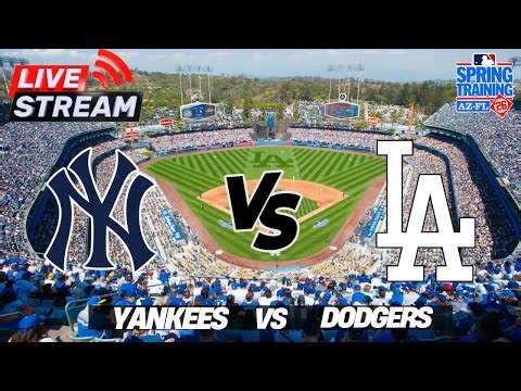 ⚾ MLB LIVE! Los Angeles Dodgers vs New York Yankees Spring Training January 30, 2026 Full Game Live