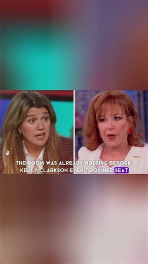 Kelly Clarkson vs Joy Behar: The Tense Moment That Left The View Audience Speechless!#viralshorts
