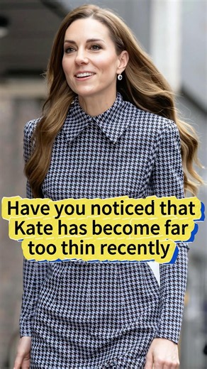 Have you noticed that Kate has become far too thin recently #kate #william