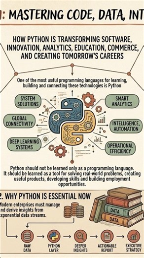 THE POWER OF PYTHON: PROGRAMMING, DATA, AI, AUTOMATION AND HUMAN PROGRESS