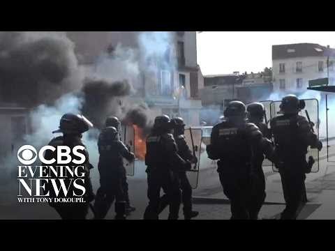 Schools barricaded, burned in France as students protest poor conditions