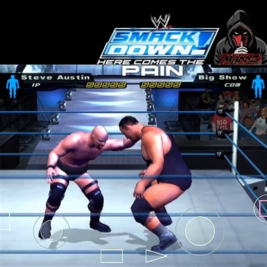 WWE SmackDown Here comes the pain stone Cold #hctp #wwegames #playstation #ps2games #stonecold