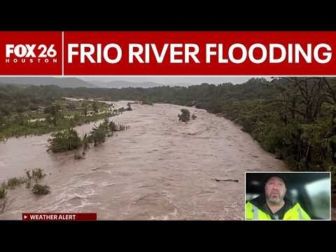 Flooding in Texas: Frio River sees high water conditions