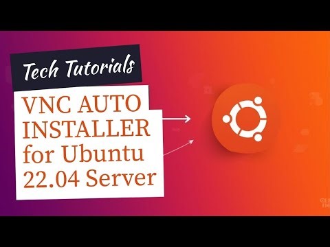 One-Click VNC + XFCE Installer on Ubuntu 22.04 Server | No Blank Screen | RealVNC Ready