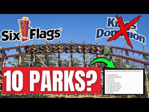 Six Flags Left THESE Major Parks Off Their NEW List… What Is Going On? 👀