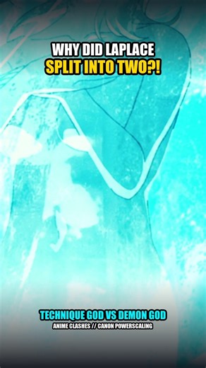 Why Did Laplace Split Into Two Beings in Mushoku Tensei? 💥 #Shorts