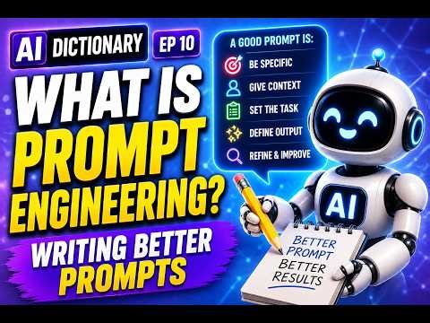 AI Dictionary Ep 10: What is Prompt Engineering? Writing Better Prompts