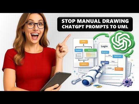 AUTOMATE UML DIAGRAMS in CANVA with CHATGPT: CLASS + SEQUENCE