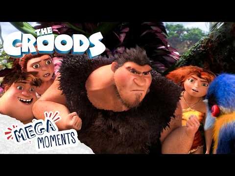Exploring Something New! 🧭 | The Croods | Mega Moments