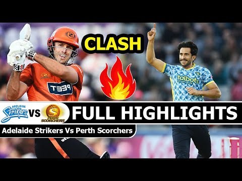 Adelaide Strikers Vs Perth Scorchers BBL 23rd Match Full Highlights 2026 | AS VS PS Big Bash League