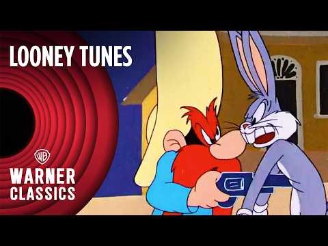 Looney Tunes | Bugs Bunny vs. Yosemite Sam Mega Full Episodes Compilation | Warner Classics