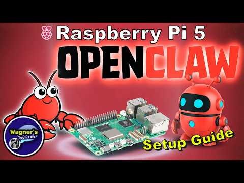 【YouTube】Raspberry Pi 5でOpenClawを最初から最後までセットアップする