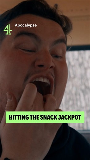 The quickest switch from survival mode to snack mode we’ve ever seen #Apocalypse