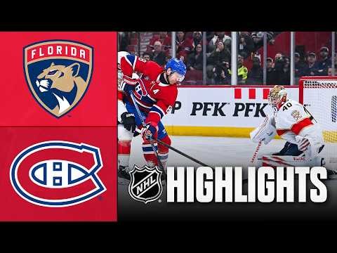 Panthers vs. Canadiens | NHL Highlights | April 07, 2026