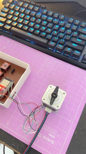 I Built a Closed Loop Stepper Controller | Position Hold feature #arduino #robotics #roboticarm