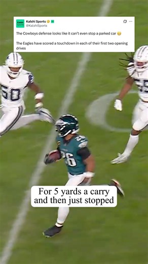 The Cowboys turn every quarterback into Josh Allen! #shorts #nfl #kalshipartner