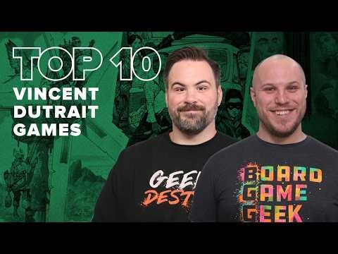 BGG Top 10 Vincent Dutrait Games