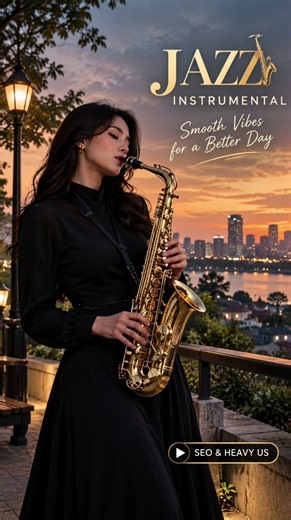 Smooth Jazz Saxophone 🎷 Relaxing Music for Evening Chill | Romantic & Peaceful Jazz Instrumental