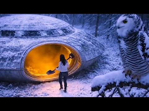 She Found a Mysterious UFO in the Snow… What Happened Next Will Shock You!” ❄️👽