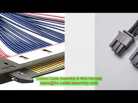 capsule endoscopy cable set high flex shielded HDMI 21 ITT to I PEX IP67 Silicone jacket overbraid s