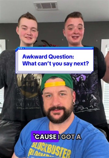 Awkward Question: What Can’t You Say Next? 😜🤣