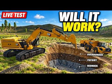 Putting My 16X Gold Mining Map to the Test | FS25 LIVE