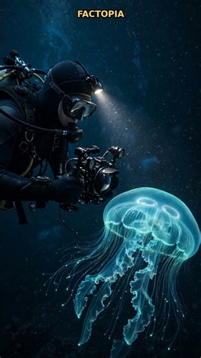 This Jellyfish NEVER Dies 😱 | Immortal Jellyfish Facts #Shorts