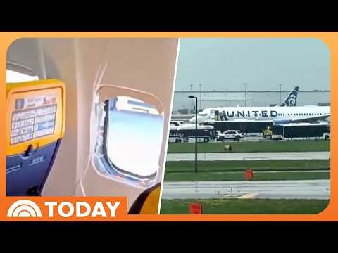 RyanAir Passenger Partially Sucked Out of Window Midflight