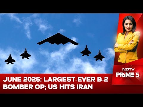 US Iran Crisis | Largest-Ever B-2 Bomber Operation as US Hits Iran In June 2025
