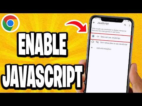 How To Enable JavaScript On Google Chrome