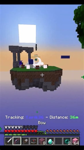 Hypixel Bed Wars Trick Shot by Spintown!