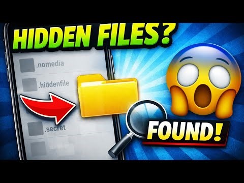 How to find all hidden files on Android