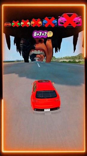 Giant Car 🆚 Small Car Challenges | CP_EP#17 #car #beamngdrive BeamNG.Drive