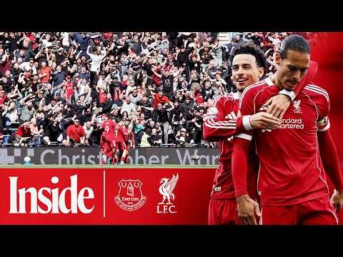 Inside: Everton 1-2 Liverpool | Salah & Van Dijk at the first Hill Dickinson derby!