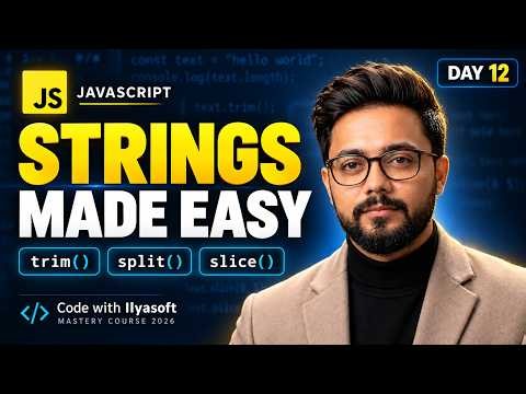 JavaScript String Methods Explained for Beginners | Day 12