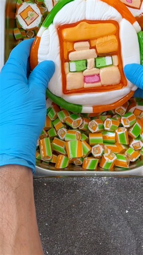 The Best Minecraft ALEX Candy Cutting ASMR! 🔪 #asmr #minecraft #satisfying